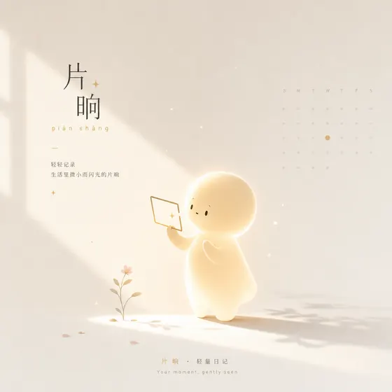 片晌角色在光里举起照片